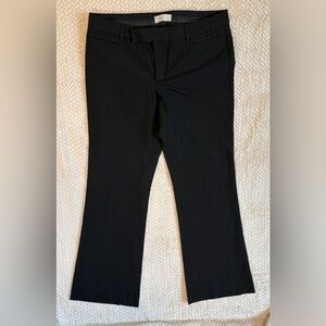 GAP Modern Boot Black Pants